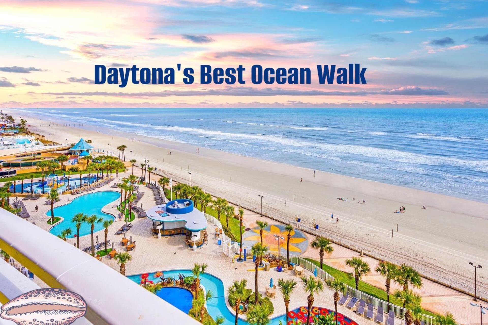 Vacation In Comfort And Luxury - 1 Bedroom Direct Oceanfront - Wyndham Ocean Walk Resort 1607 代托纳海滩 外观 照片